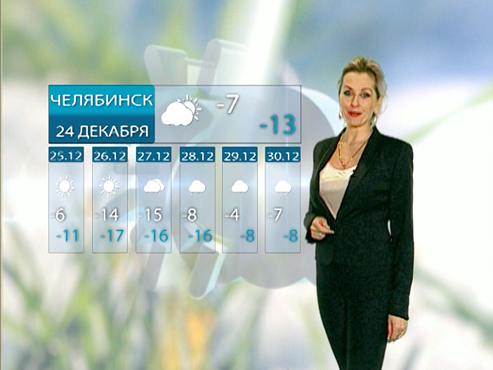 Погода в Челябинске 24 декабря