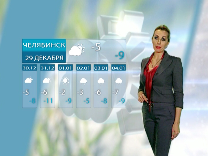 Погода в Челябинске 29 декабря