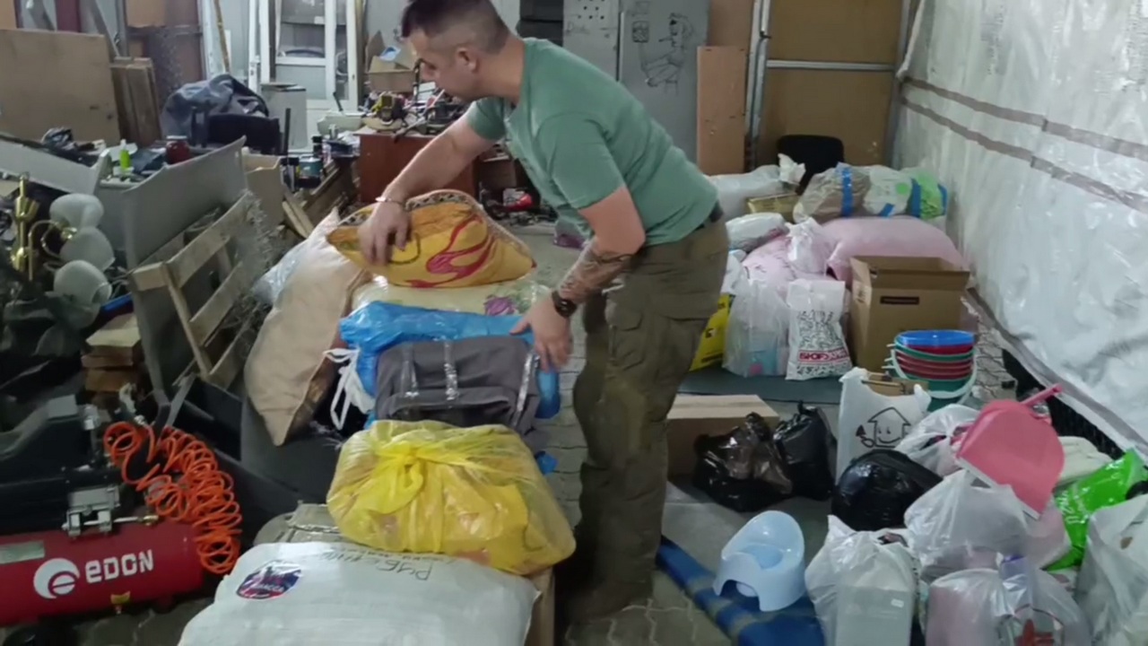 Волонтеры из Миасса привезли два грузовика гуманитарной помощи бойцам СВО