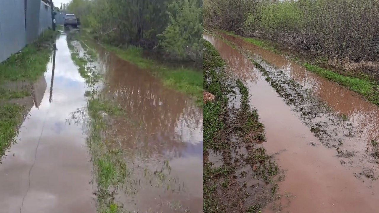 Садовые участки попали в зону подтопления в Челябинске