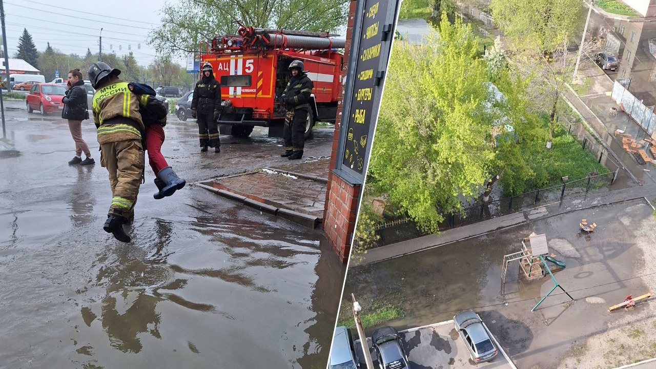 В Челябинске из-за коммунальной аварии топит нечистотами улицы и детские сады