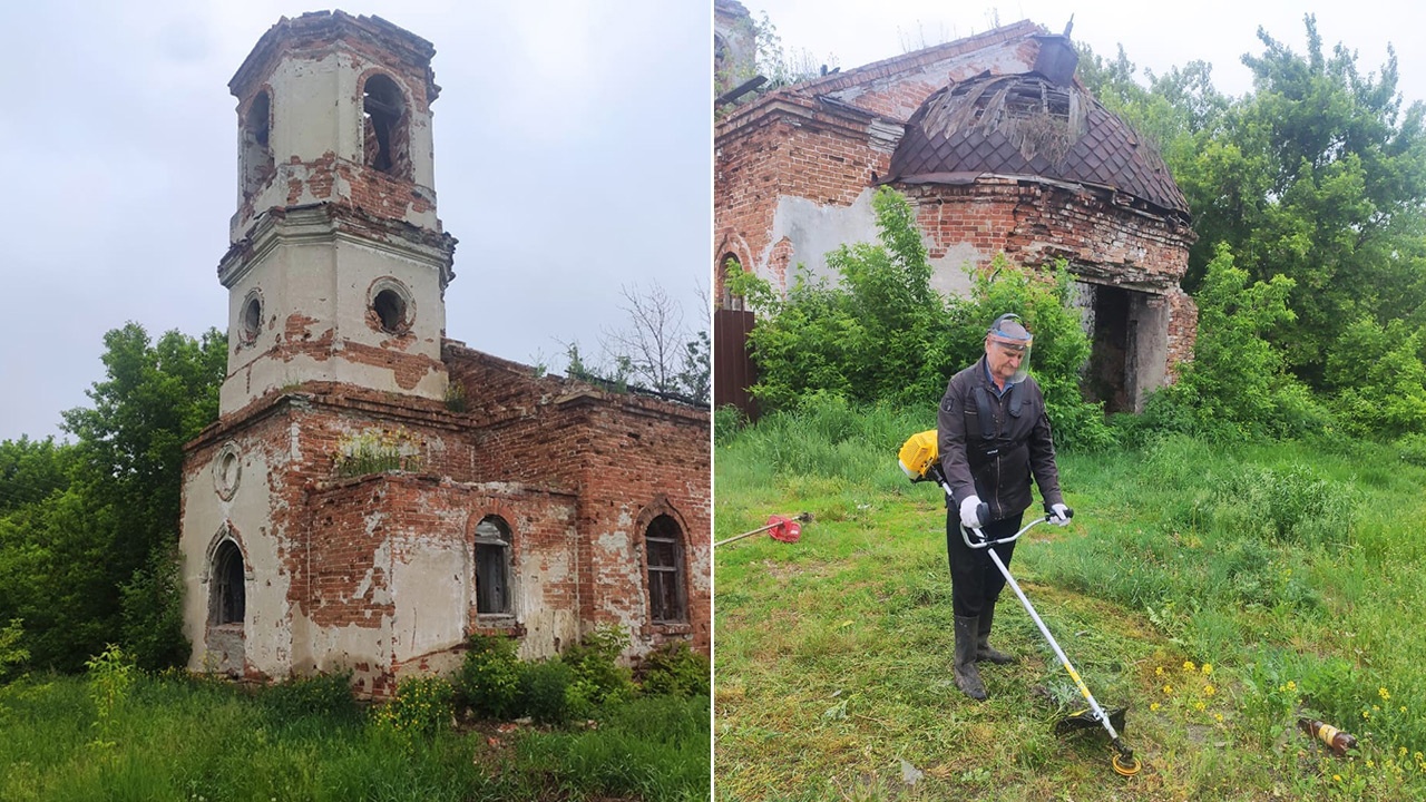 Возрождение храма: в Челябинской области ищут добровольцев для восстановления церкви