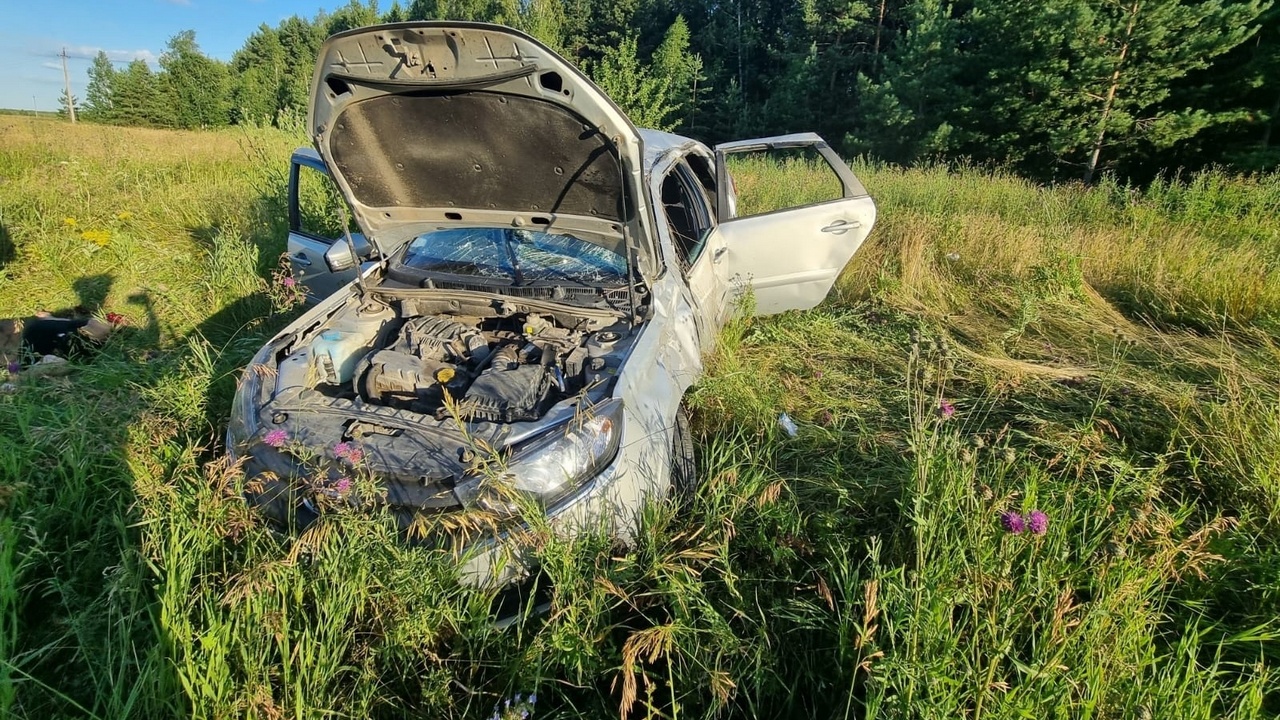 Автомобиль вылетел в кювет в Челябинской области: погибли двое