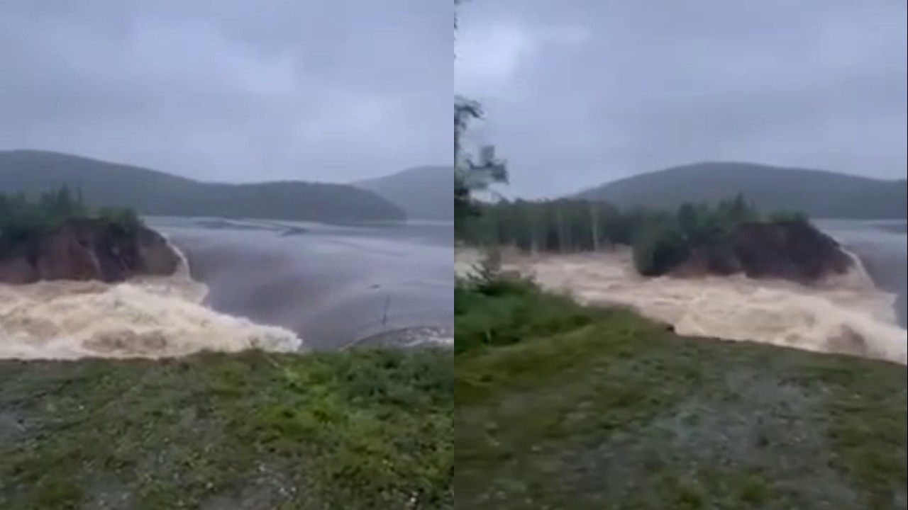 Плотина разрушилась на Киалимском водохранилище в Челябинской области