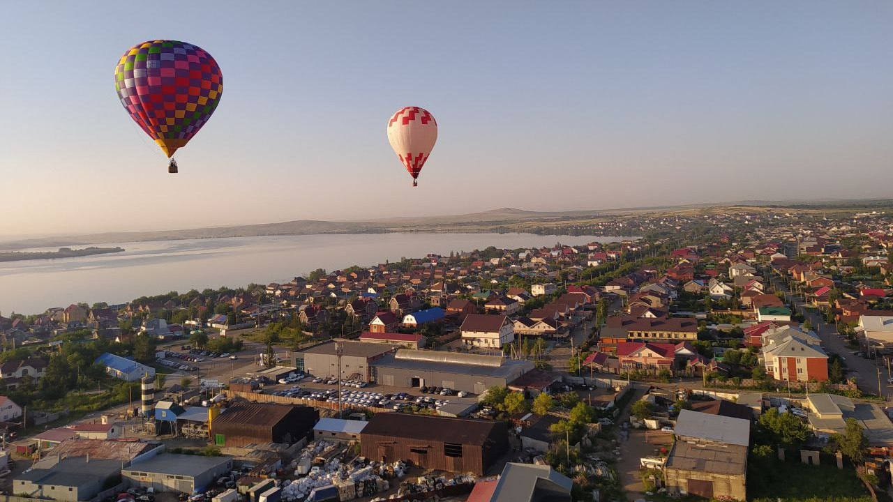 Фестиваль воздушных шаров проходит в Магнитогорске