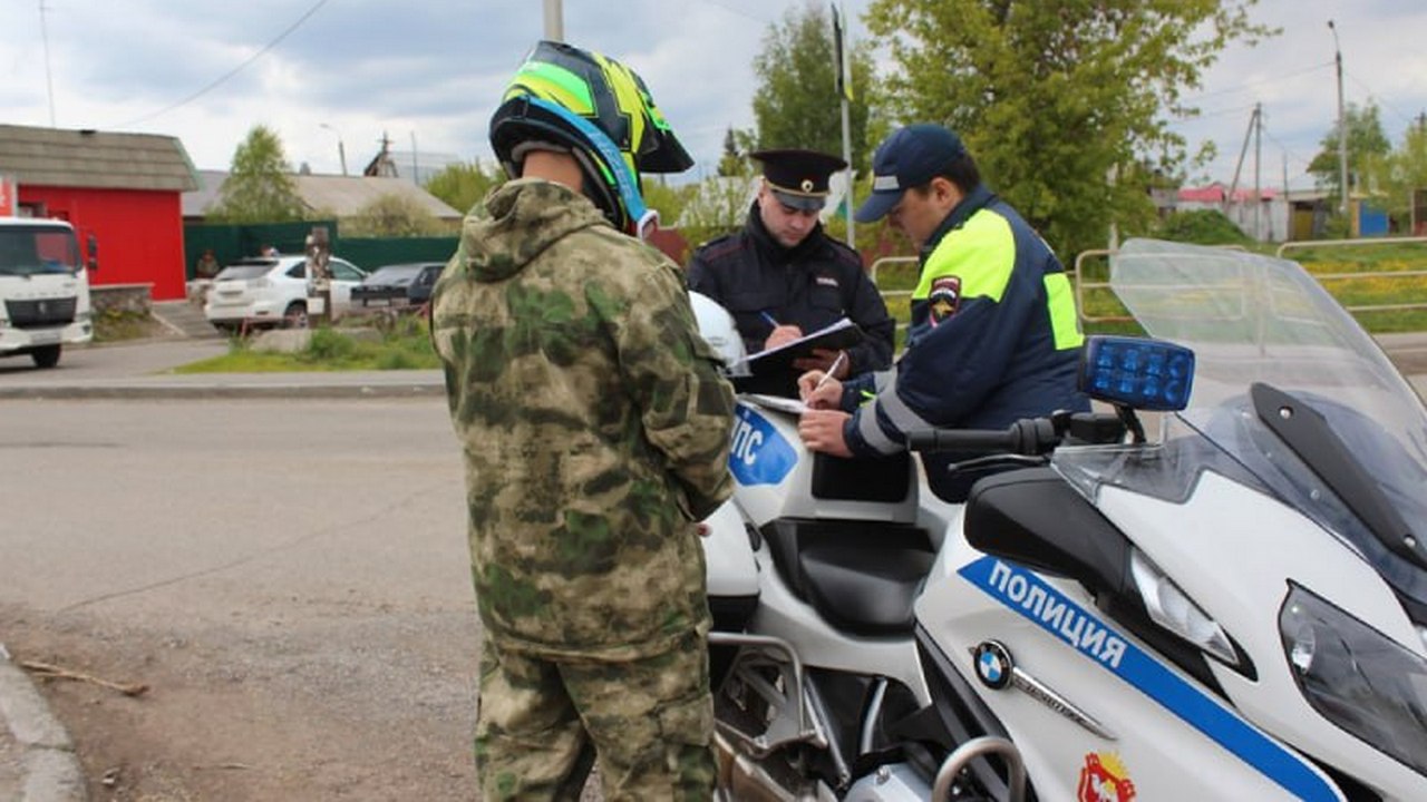 В Челябинской области за сутки задержали 20 мотоциклистов-бесправников