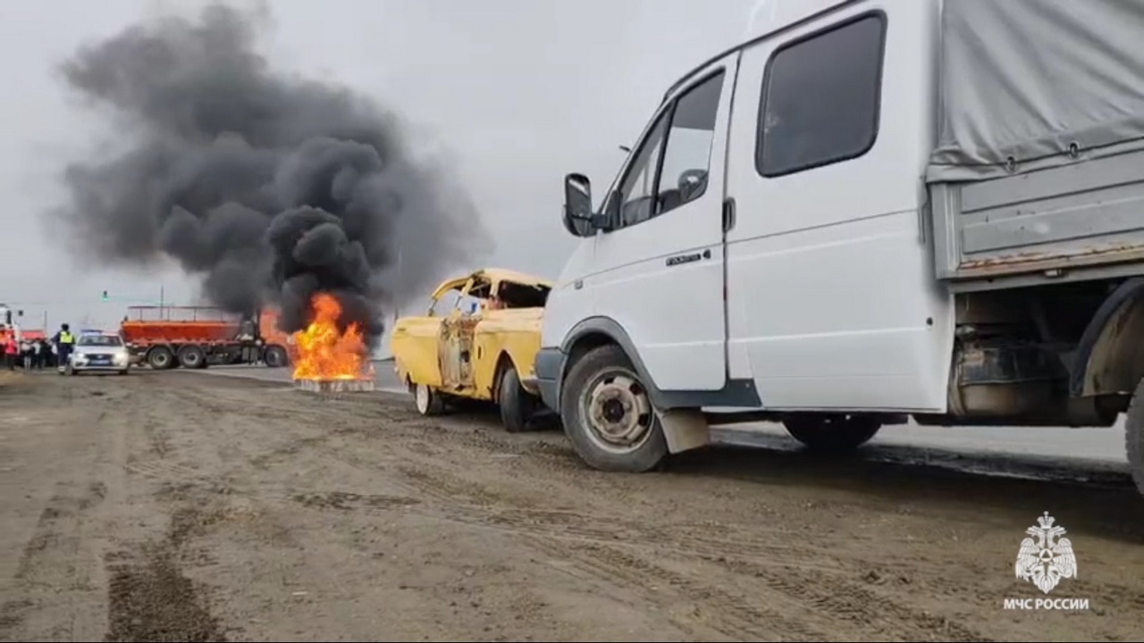 Учения по ликвидации последствий жесткого ДТП прошли в Челябинской области