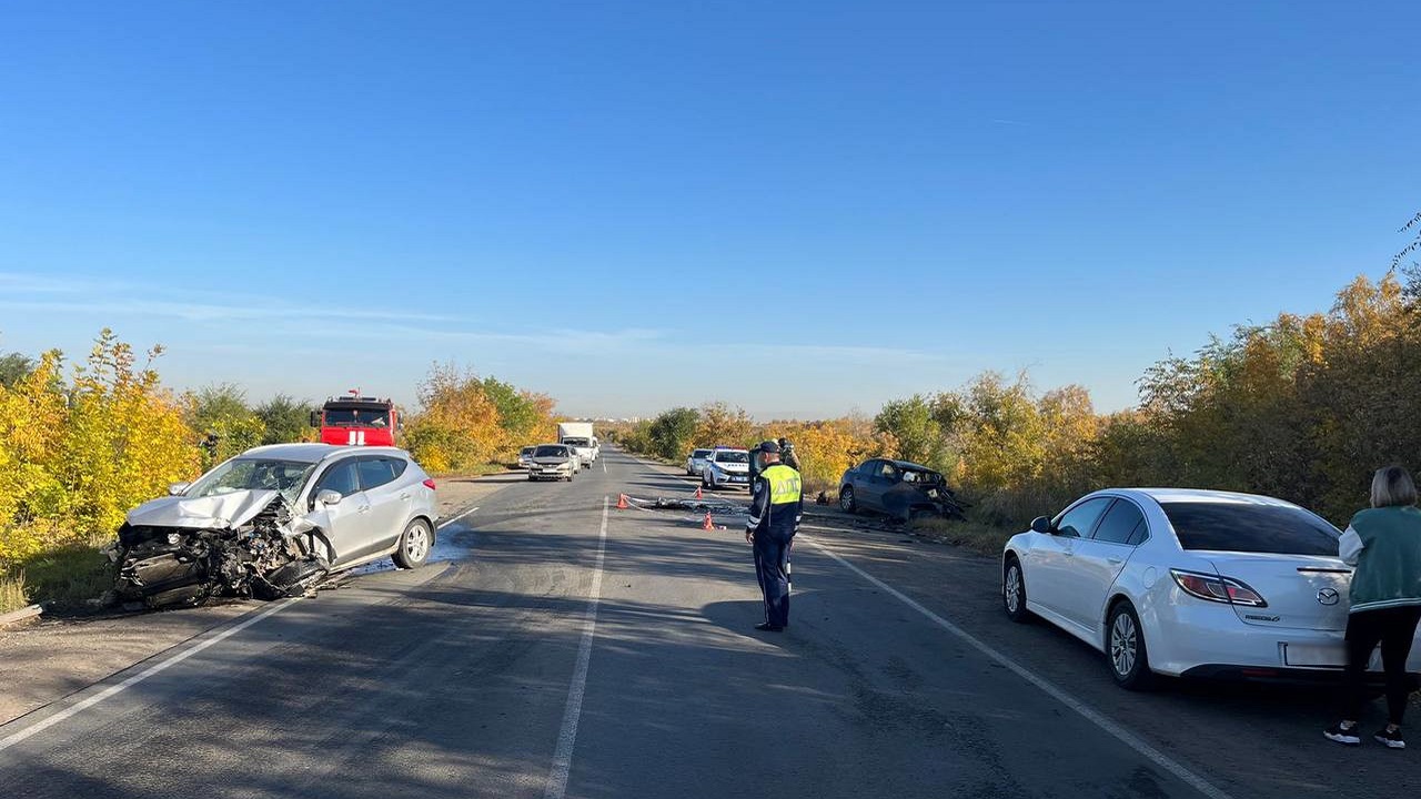 Женщина погибла в лобовом ДТП в Копейске