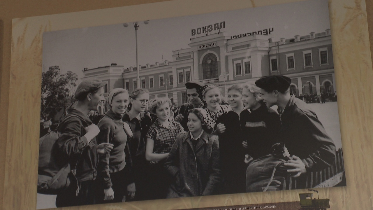 Освоение целины: архивные фотографии 70-летней давности показали в Челябинске