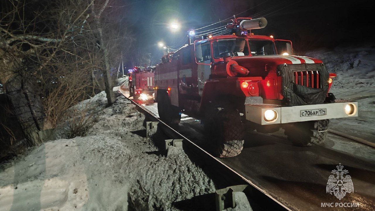 Пожилая женщина погибла во время пожара в Златоусте